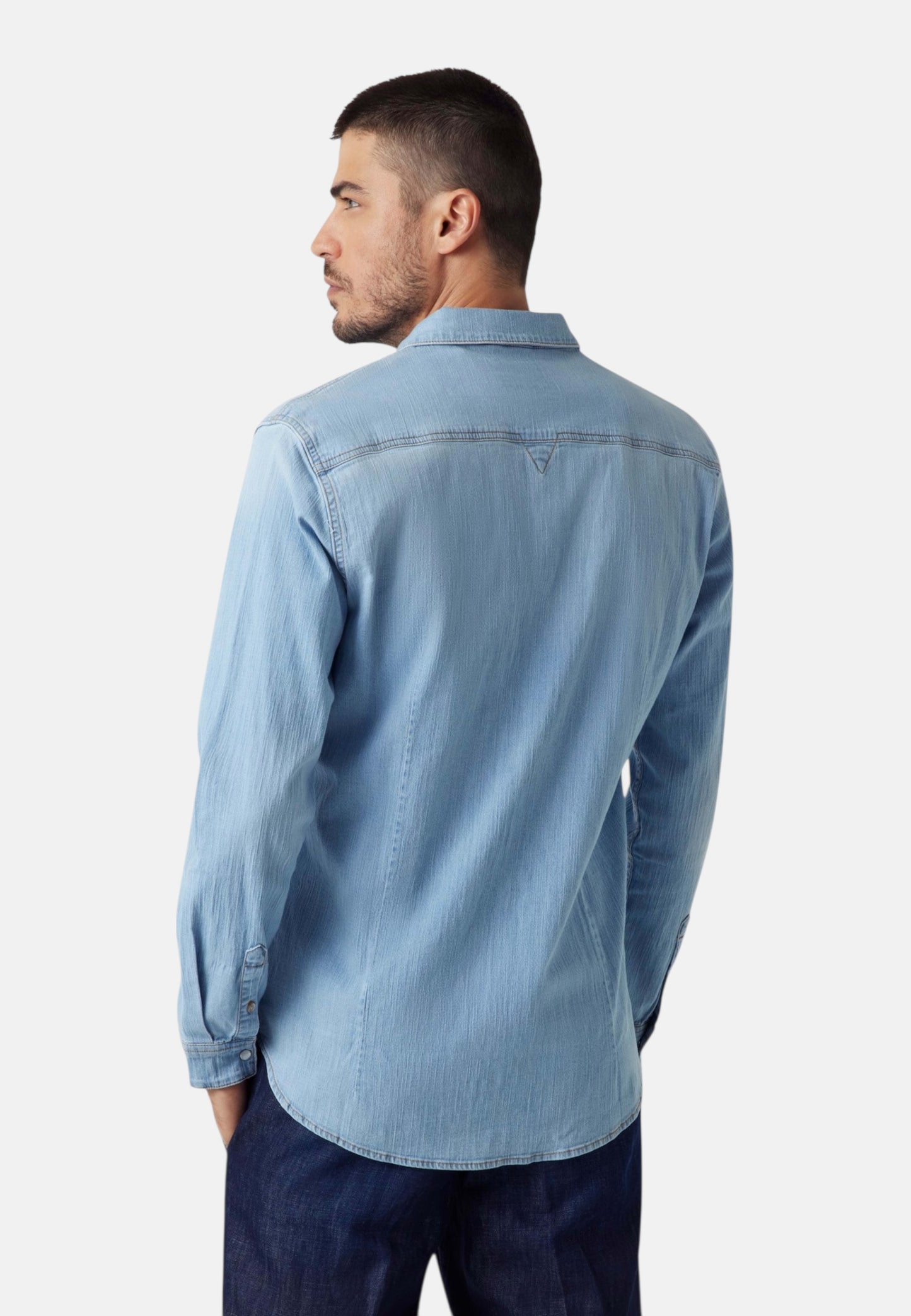 Camicia Manica lunga Uomo Guess  Truckee M4GH02D3PF5