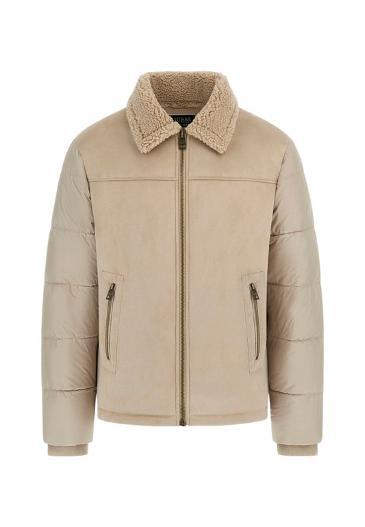 Piumino  Uomo Guess  Shearling Puffa M5BL79W2292