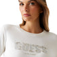 Maglione A Girocollo Donna Guess  Reyna Logo W5BR40Z2NQ2