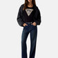T-Shirt Manica Corta Donna Guess  Leo Triangle W6RI32J1314