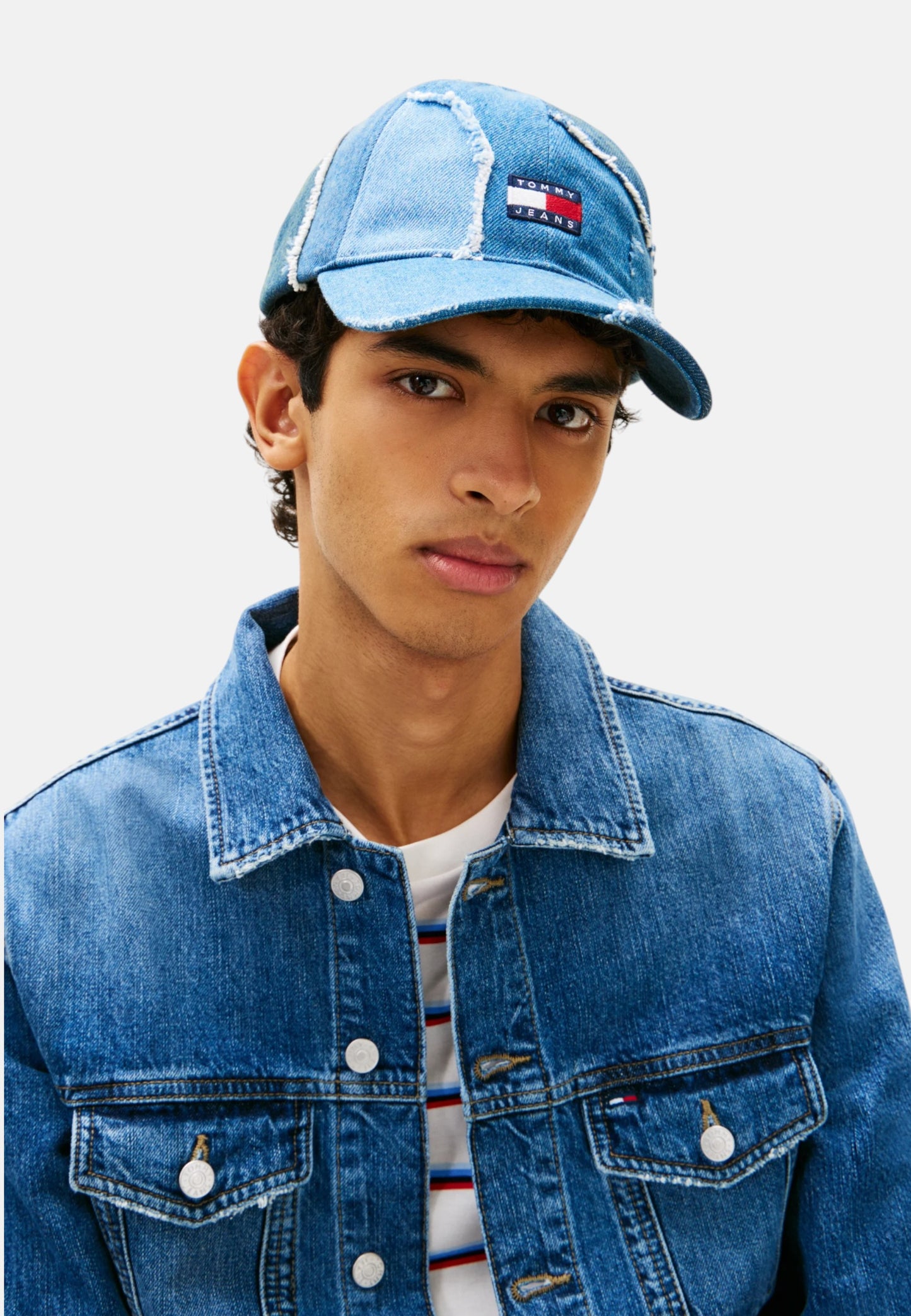 Cappello  Uomo Tommy Hilfiger  Tjm Denim Patchwork AM0AM14195