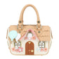 Borsa A Mano Donna Braccialini Casetta In Pelle Temini B19041PP