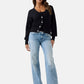 Cardigan  Donna Guess Manica lunga, Scollo a V Ls Vn Nina Cardi Stwr W6YR14Z0955