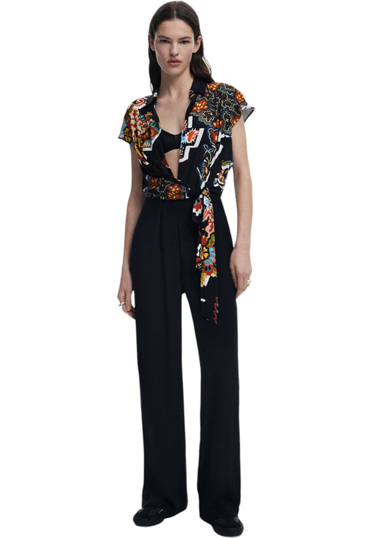 Tuta Jumpsuit  Donna Desigual Disegnata Da Mr. Christian Lacroix Lacroix