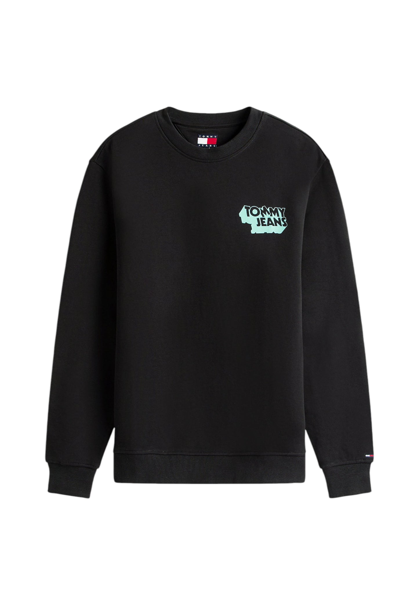 Felpa A Girocollo Uomo Tommy Jeans  Tjm Regular Stack DM0DM21640