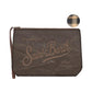 Pochette  Unisex Mc2 Saint Barth Chiusura Con Zip, Laccetto Laterale, Il Logo Saint Barth Sul Davanti Aline Wax ALI0058