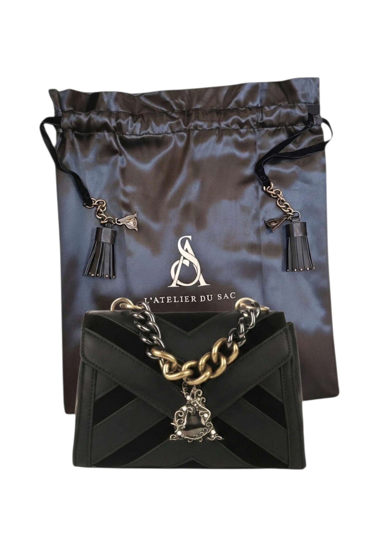 Borsa A Spalla Donna L'Atelier du Sac Hobo Night In Rio Petite Hope