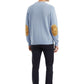 Maglione A Girocollo Uomo Alviero Martini Con Patch  25IU13501UI73