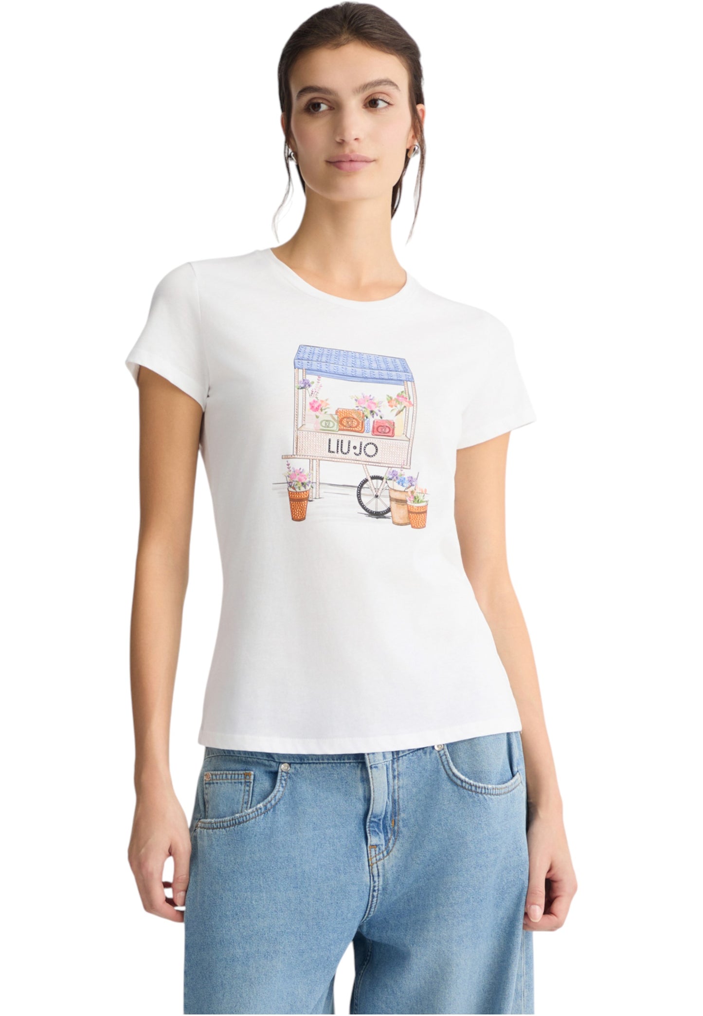 T-Shirt Manica Corta Donna Liu Jo