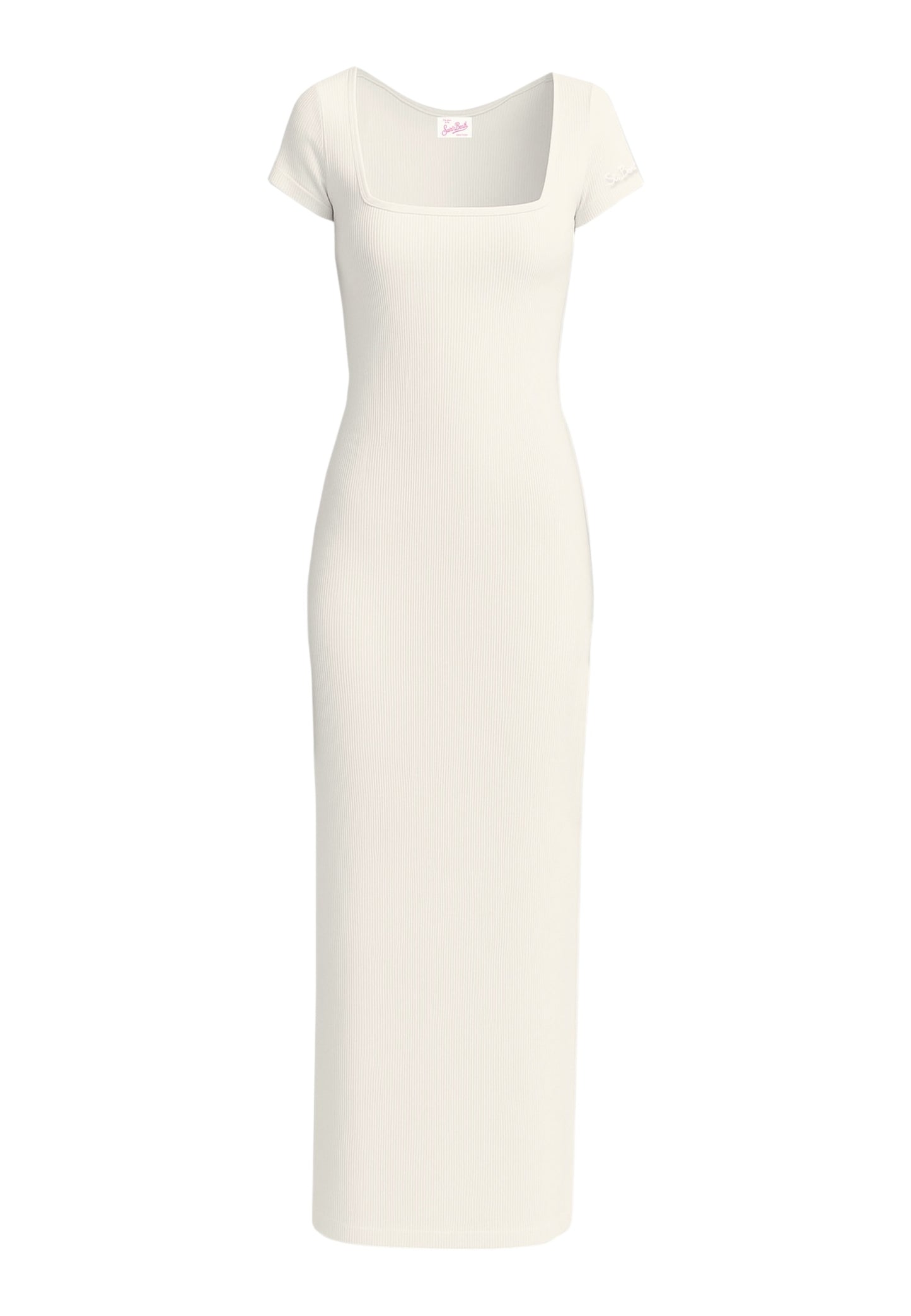 Vestito Lungo Donna Mc2 Saint Barth Rib Sb Emb Olimpia OLM0001