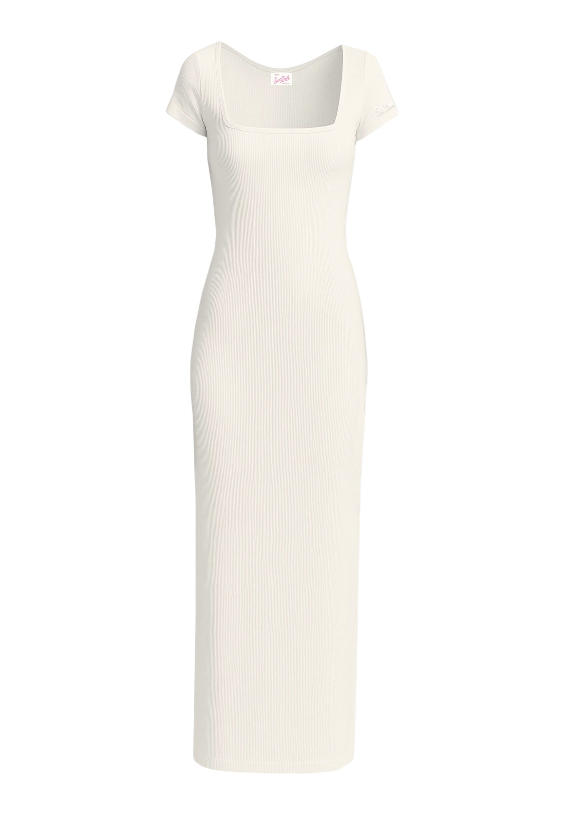 Vestito Lungo Donna Mc2 Saint Barth Rib Sb Emb Olimpia OLM0001