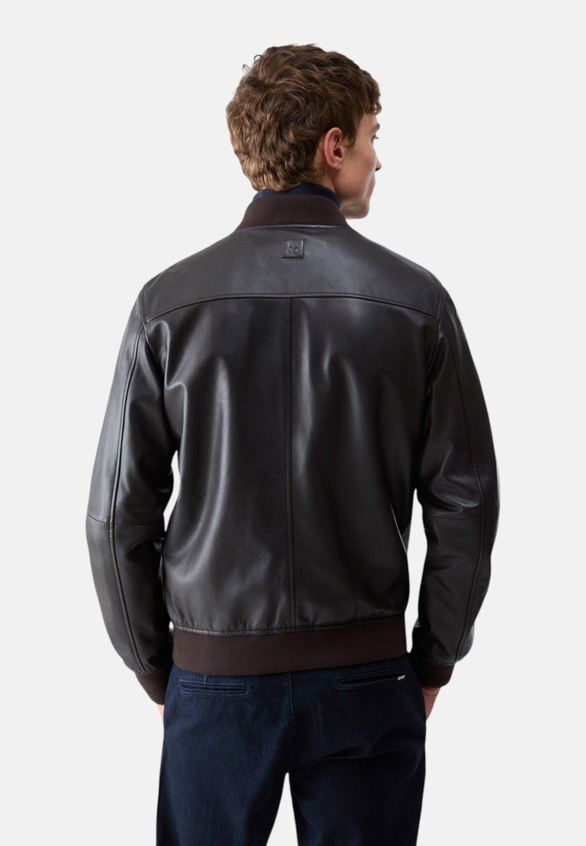 Giacca In Pelle Uomo Liu Jo Bomber  QF6228P0407