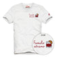 T-Shirt Manica Corta Uomo Mc2 Saint Barth Stampa E/O Ricamo Frontale Famolo Strano Portofino POT0001