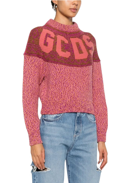 Maglione Collo A Lupetto Donna Gcds  Snow B2CW1521KJ3