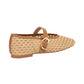 Ballerine  Donna Frau In Raffia  69V3
