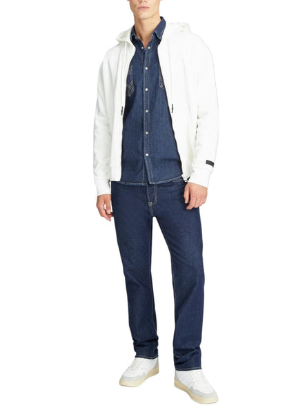 Felpa Con Zip Uomo Gas   552547183013