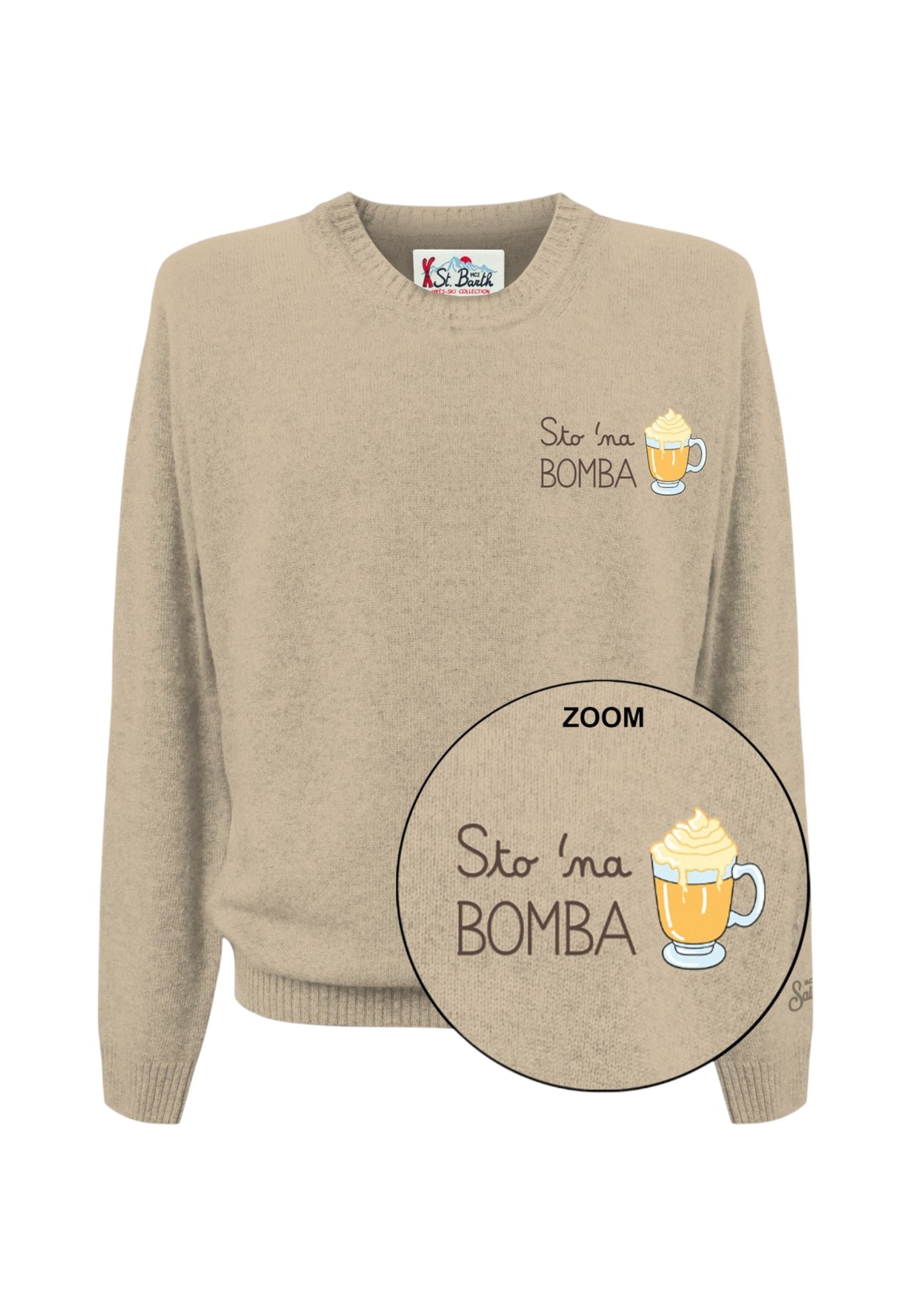 Maglione A Girocollo Uomo Mc2 Saint Barth Sto Na Bomba Heron Light Embry HER0024