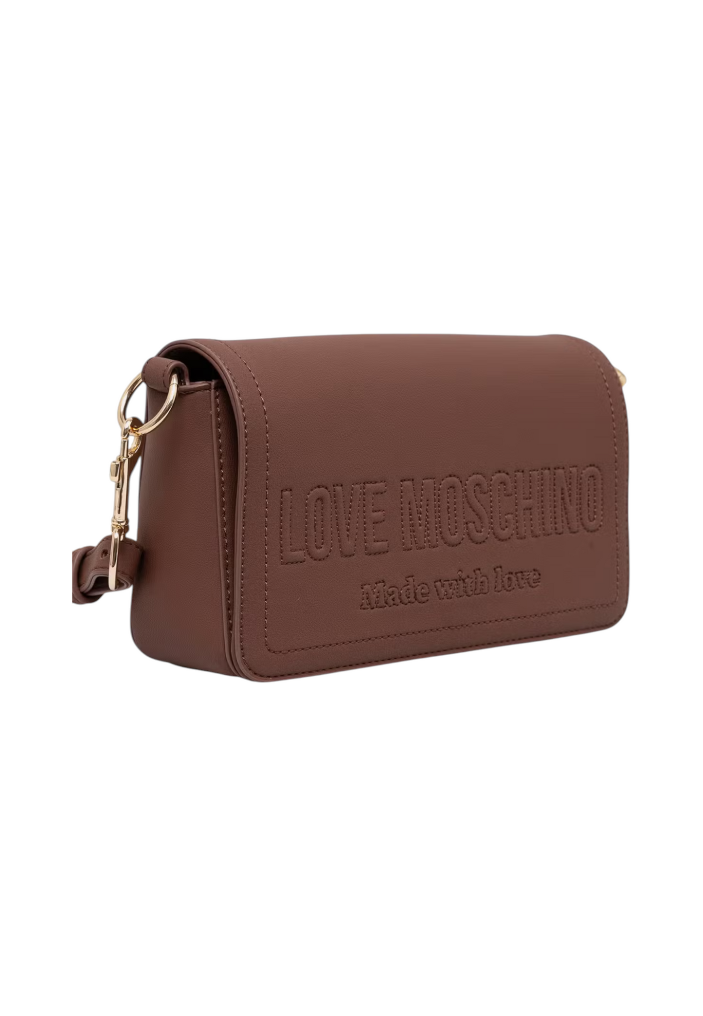 Borsa A Tracolla Donna Love Moschino Rettangolare Con Logo In Rilievo  JC4046PP1PLE0