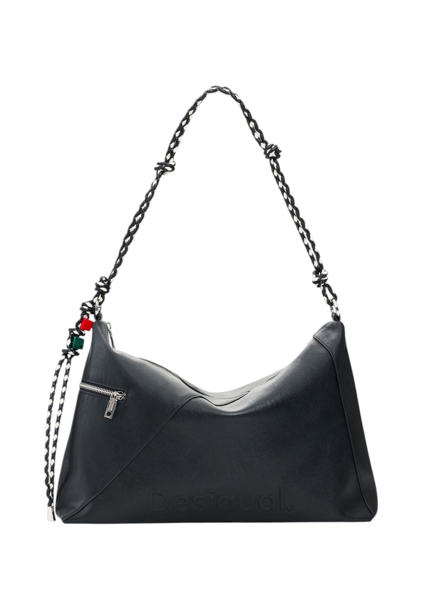 Borsa A Spalla Donna Desigual  Bag Half Logo Leiria 2.0 Black 26SAXP66