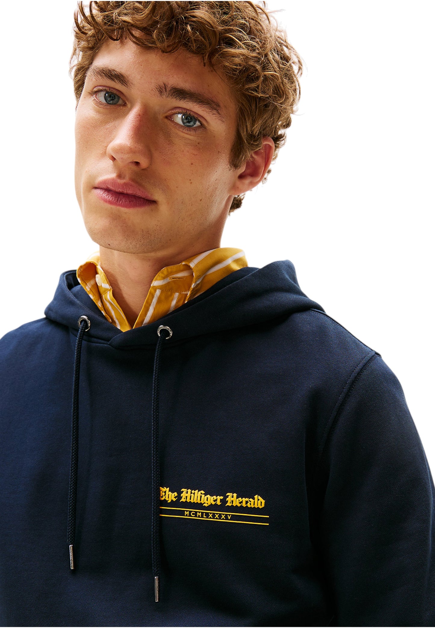 Felpa Con Cappuccio Uomo Tommy Hilfiger  Hilfiger Herald Graphic MW0MW40065