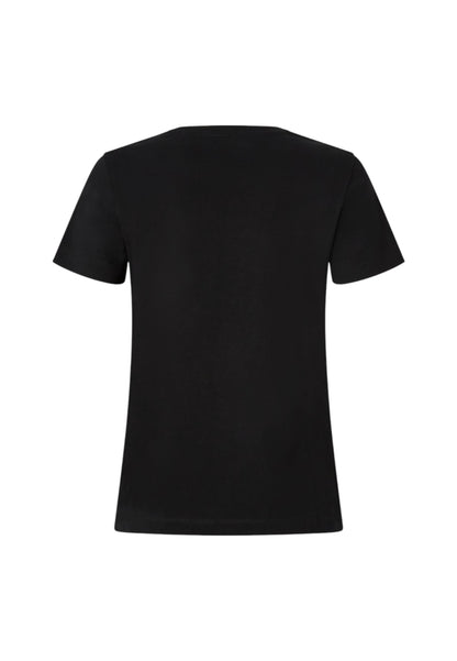 T-Shirt Manica Corta Donna Pinko Ricamo Love Birds Bussolotto 100355A2RD
