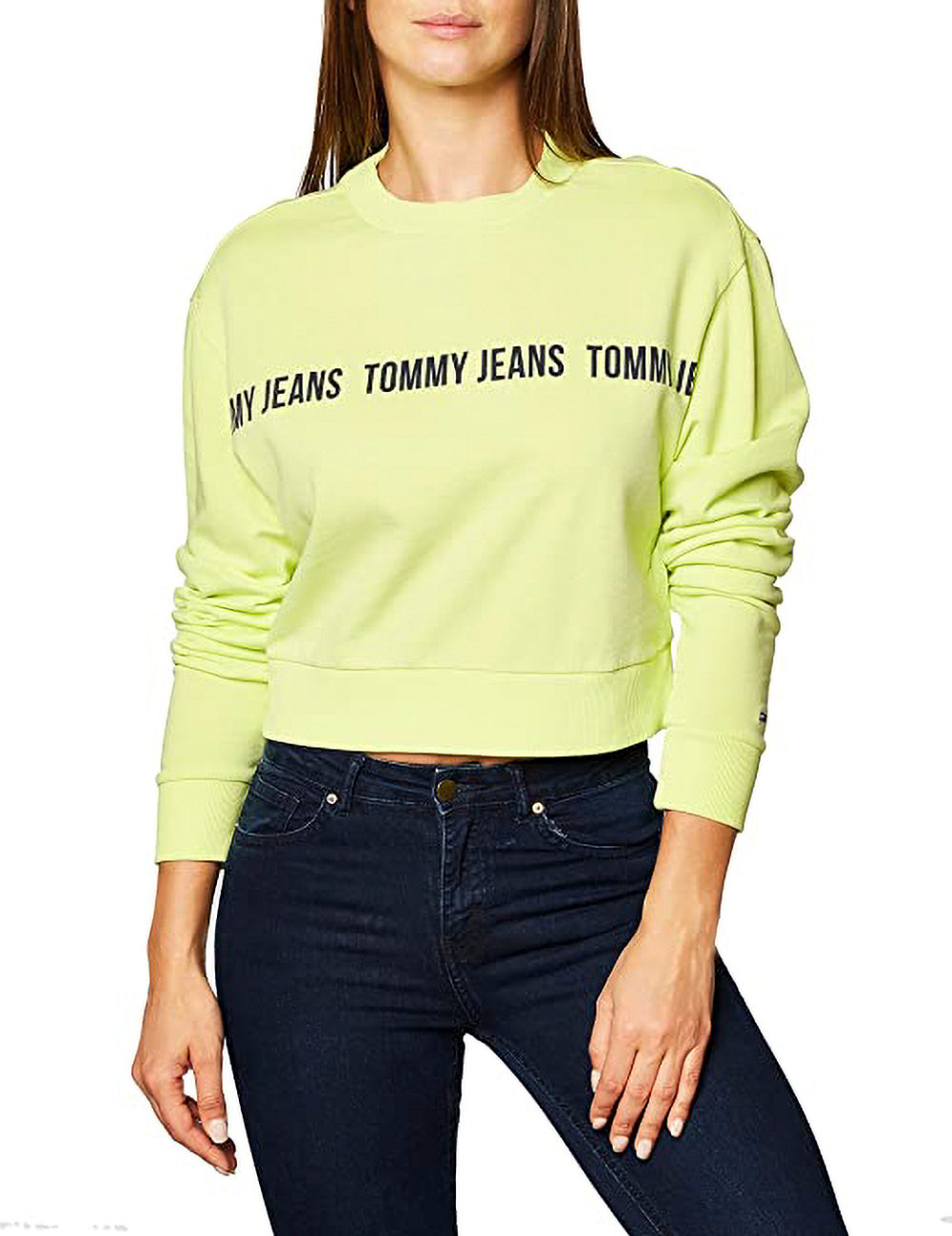 Felpa A Girocollo Donna Tommy Jeans   DW0DW09793