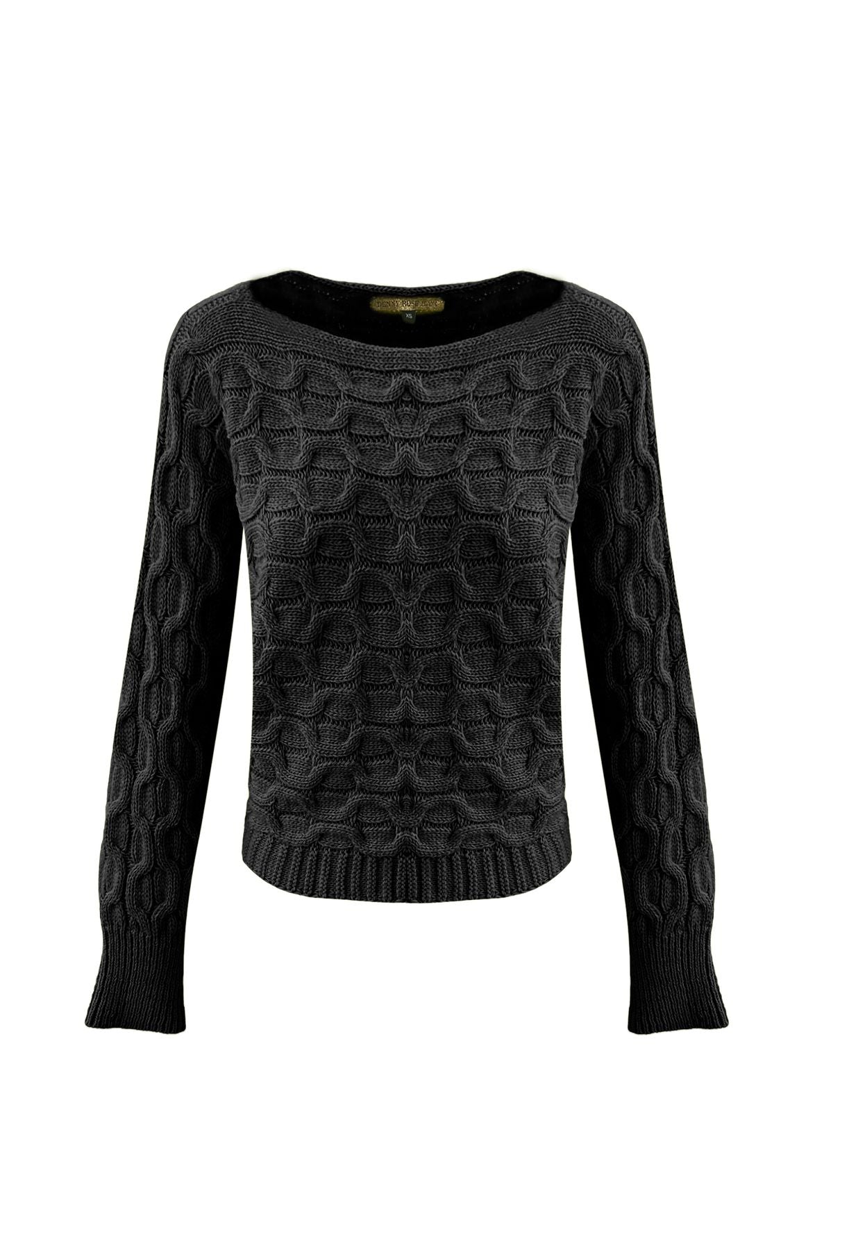 Maglione A Girocollo Donna Denny Rose Cropped  321ND53035