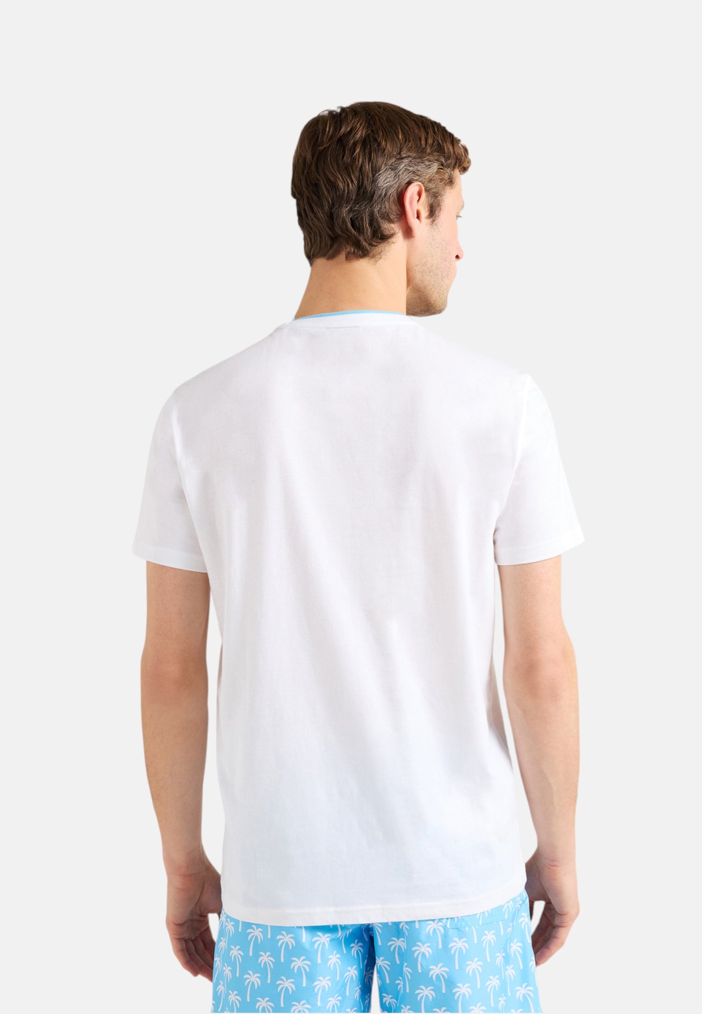 T-Shirt Manica Corta Uomo Harmont & Blaine Con Stampa Mare  IRQ421021055