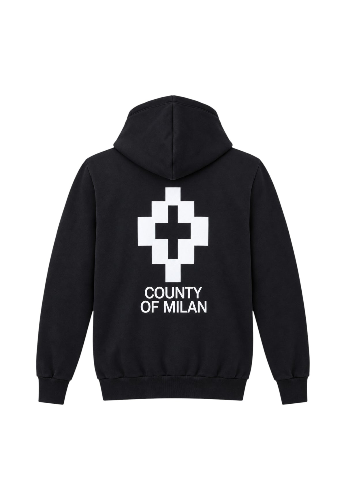 Felpa Con Cappuccio Uomo County Of Milan   F6CMMAHS101