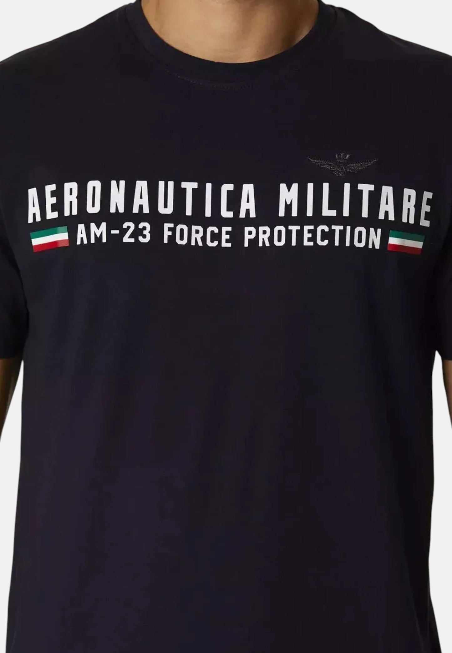 T-Shirt Manica Corta Uomo Aeronautica Militare Con Scritta Aeronautica Militare  261TS1942UJ00538