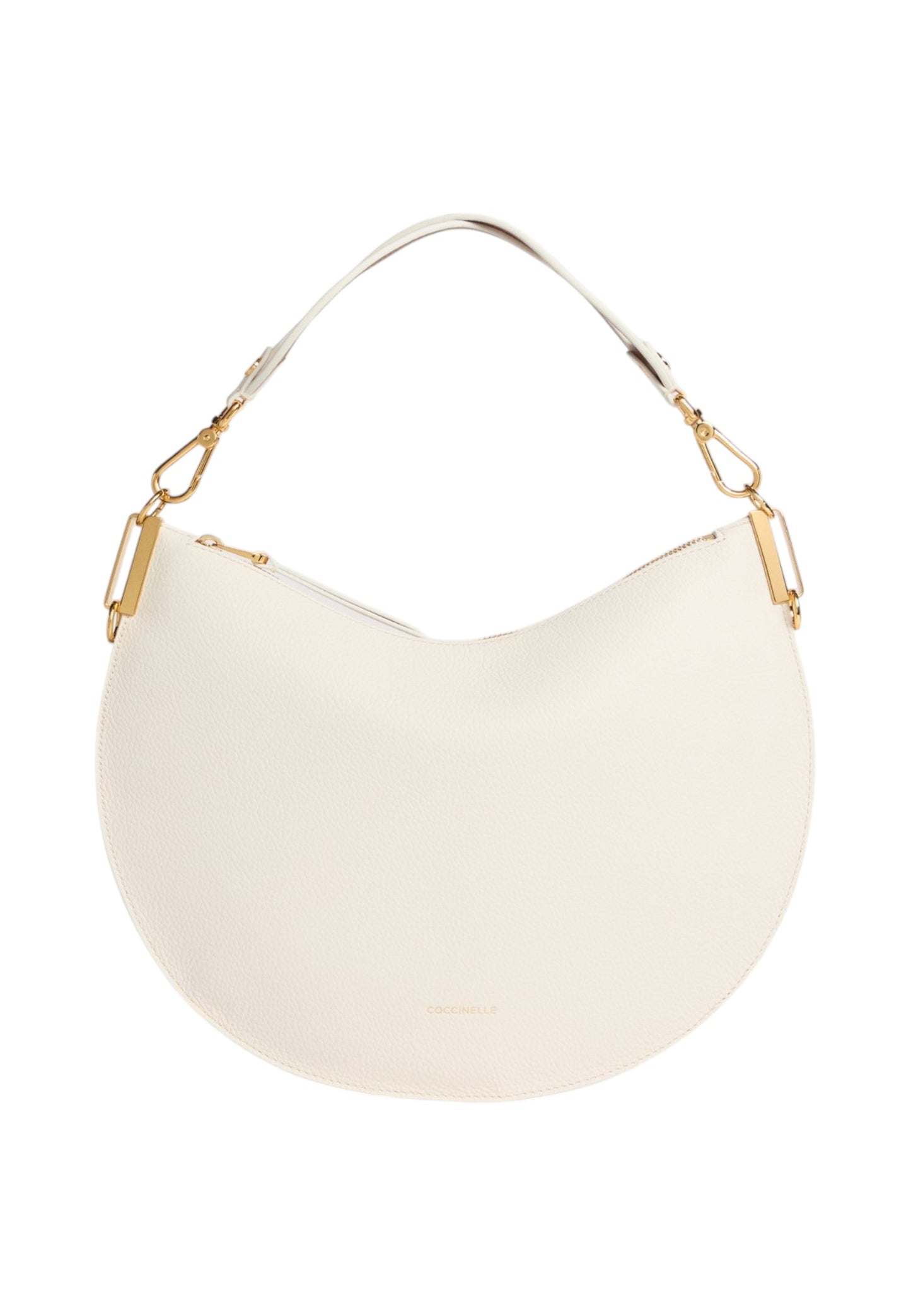 Borsa A Spalla Donna Coccinelle In Pelle Martellata Doppia Coccinelle Sunup Medium E1QKF130201