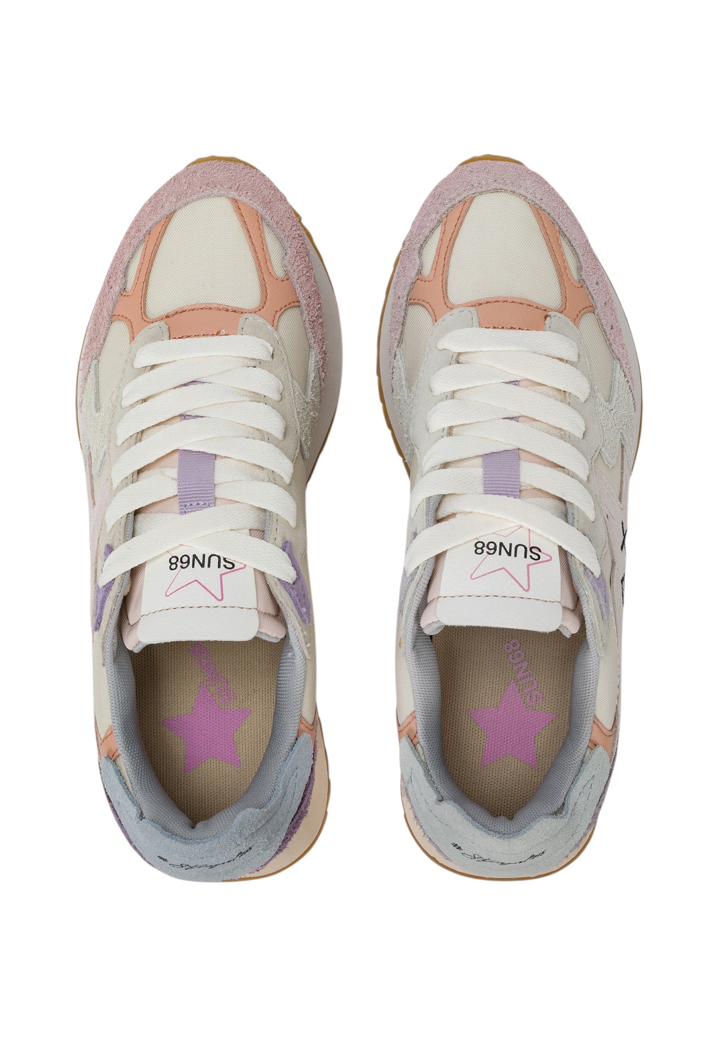 Sneakers Basse Donna Sun68  Stargirl Multicolor Option Z36215