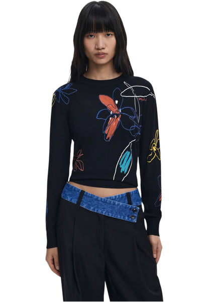 Maglione  Donna Desigual  Jers Arty 25WWJF33