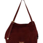 Borsa A Spalla Donna Braccialini Shopper, Manico doppio, Chiusura con zip, Due tasche interne, una con zip e una aperta, Finitura effetto camoscio, Dimensioni: 35 x 15.5 x 30 Cm Sara B19373PP