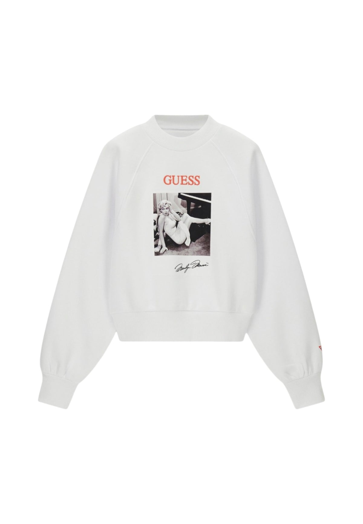 Felpa A Girocollo Donna Guess Motivo piano Marilyn W6BQ19K6978
