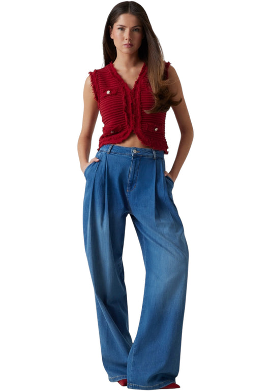 Jeans Wide Leg Donna Guess  Zypher W5YA1FD5O90