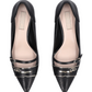 Decollete  Donna Liu Jo In Pelle Con Tacco Kitten E Cinturino Decorativo Deva 20 SF6011PX885