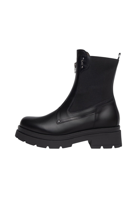 Stivaletti Chelsea Donna Nero Giardini Tacco 5 CM  I514780D