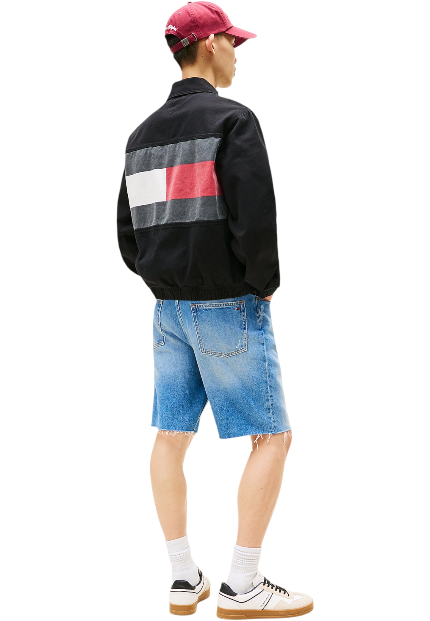 Giacca Bomber Uomo Tommy Jeans  Tjm Essential Flag DM0DM21930