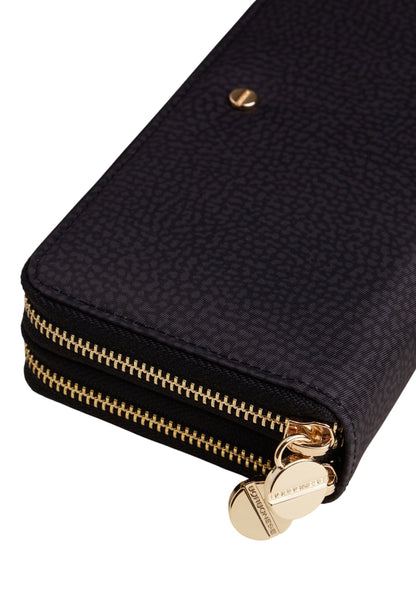 Portafoglio Con Zip Donna Borbonese Doppia Large Classica 930160I15