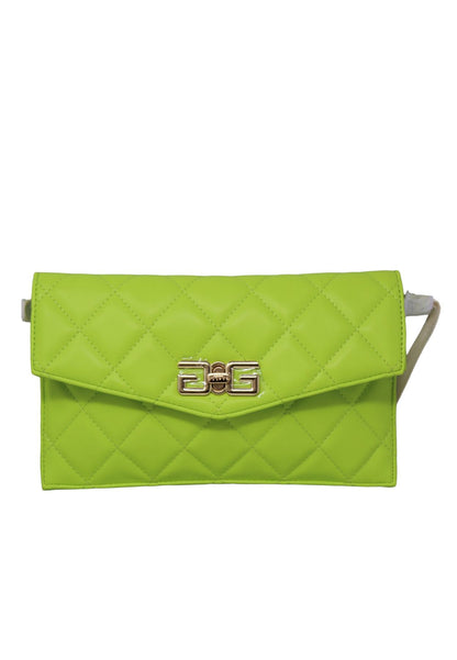 Borsa A Tracolla Donna Gaelle Matelasse A Rombi Chiusura Girello Double G  GAACW00012