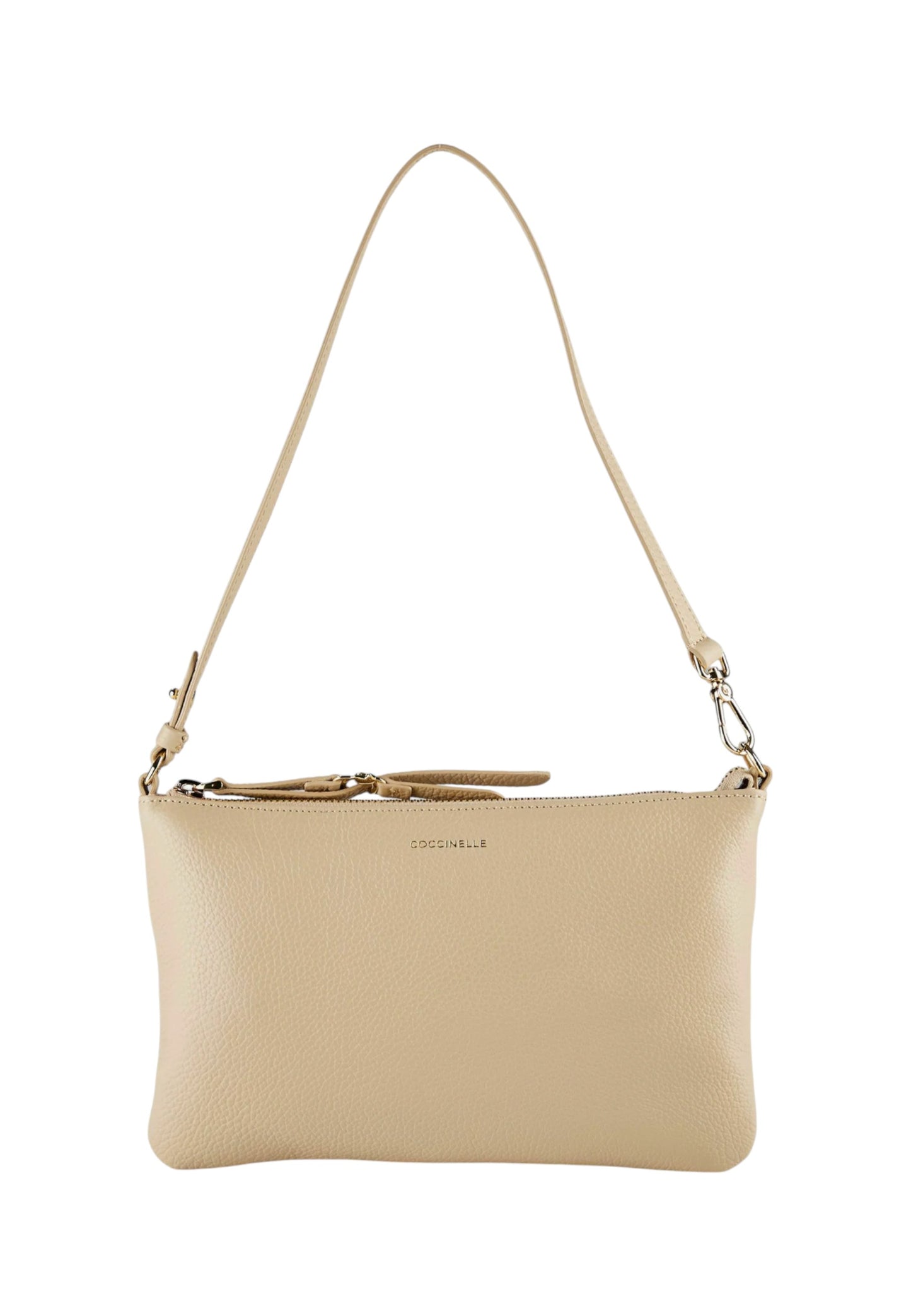 Borsa A Spalla Donna Coccinelle In Pelle Martellata Coccinelle C-Easy Mini E5SHA520101