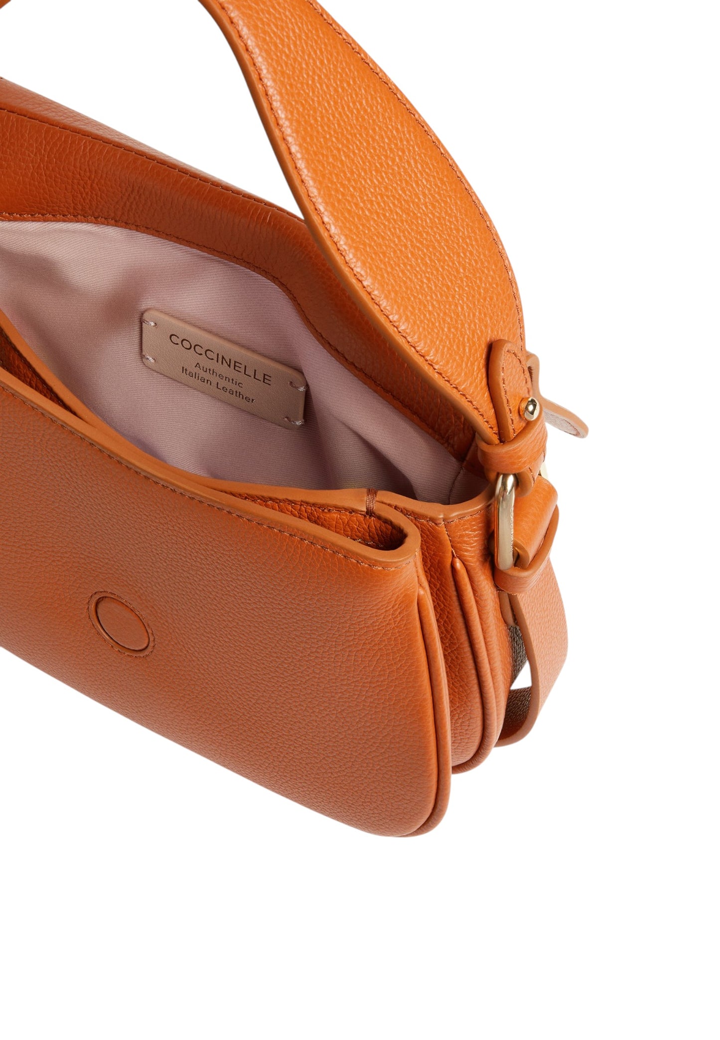 Borsa A Tracolla Donna Coccinelle In Pelle Martellata Fine Coccinelle Mavery Small E1U7F180201