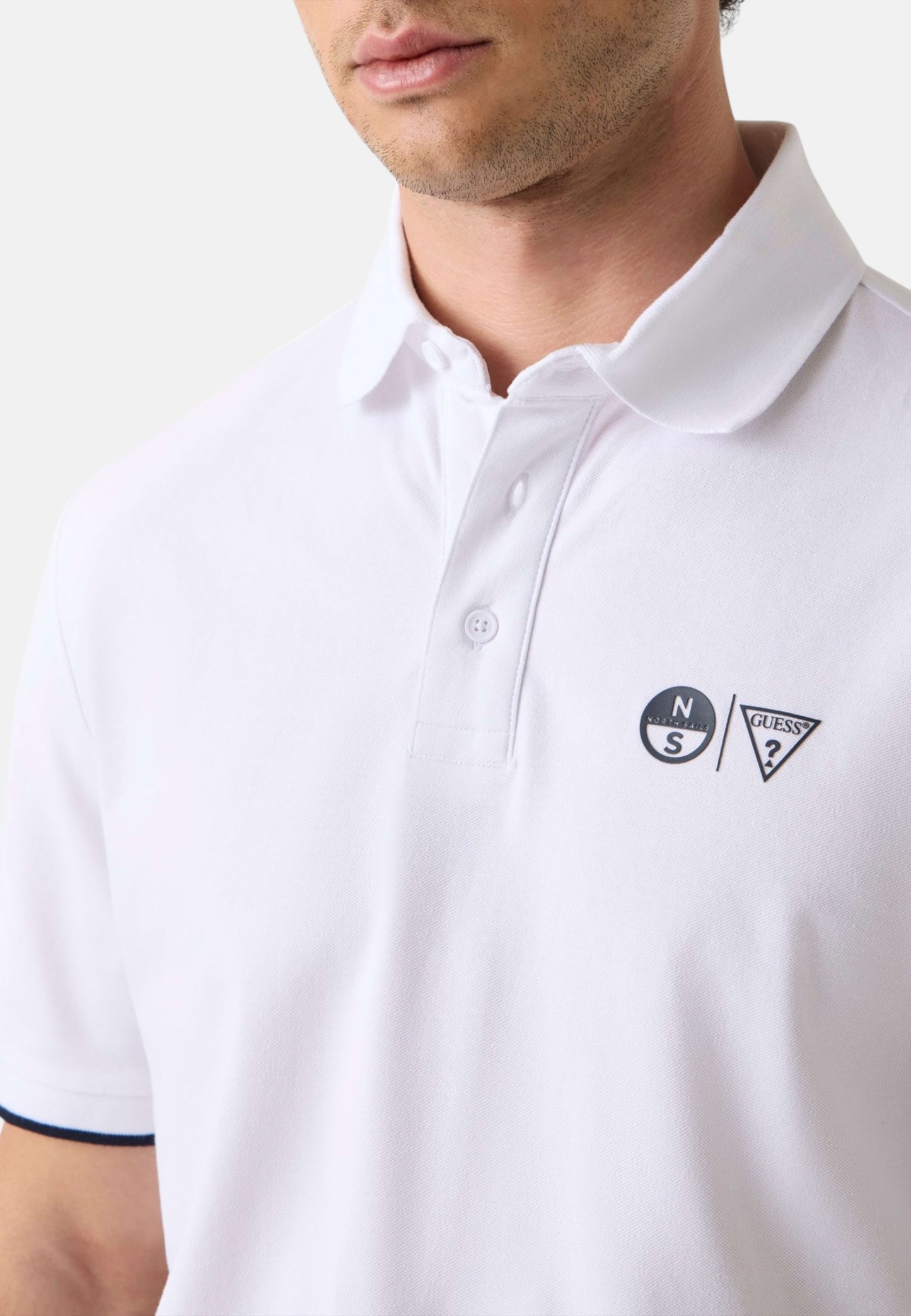 Polo Manica Corta Uomo Guess  Guessxns - Mini Logo M6GP47K3323