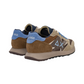 Sneakers Basse Uomo Sun68 Stile Running, Nylon E Suede, Maxi Logo Jaki Winter Z46125