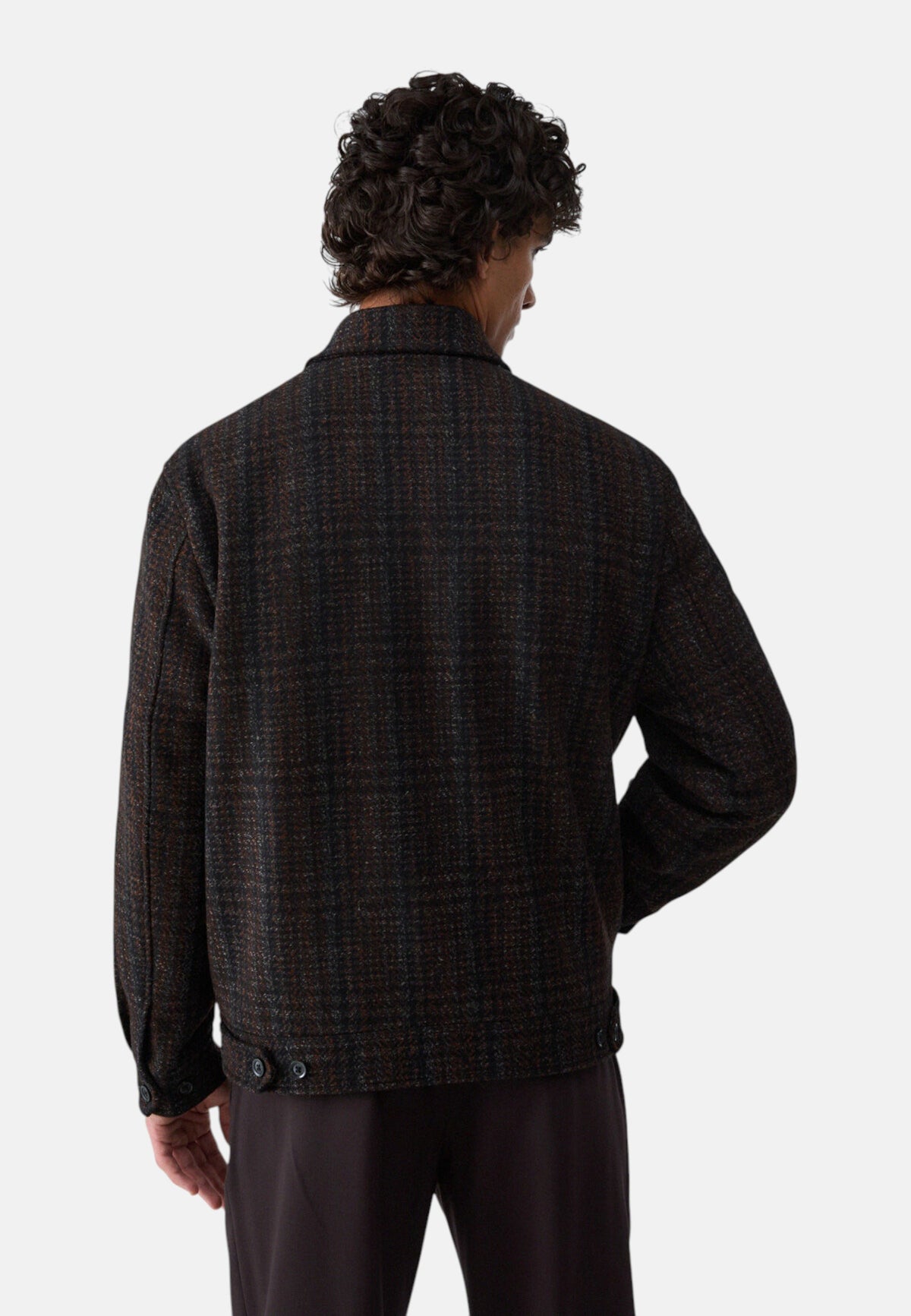 Giacca Invernale Uomo Liu Jo Overshirt A Quadri Tartan  QF6223T873A