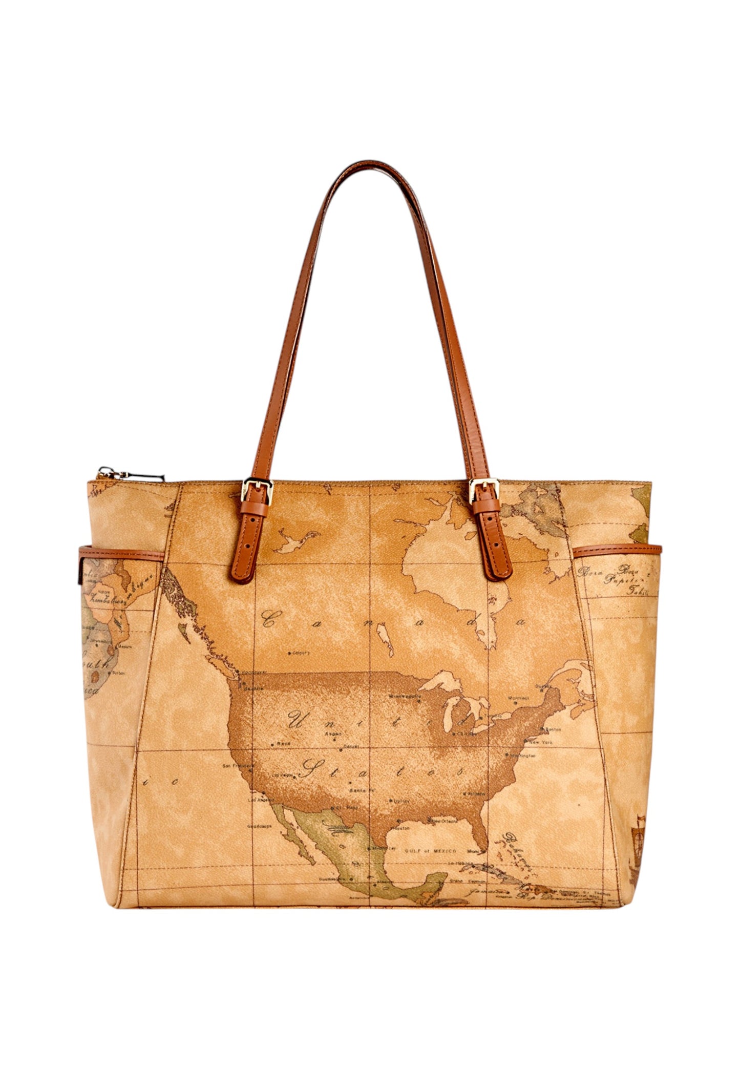 Borsa A Spalla Donna Alviero Martini Shopping Grande Con Fibbie Geo Classic CE0016000
