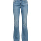 Pantaloni  Donna Gaelle  Flare In Denim Con Ricamo GBDP17188