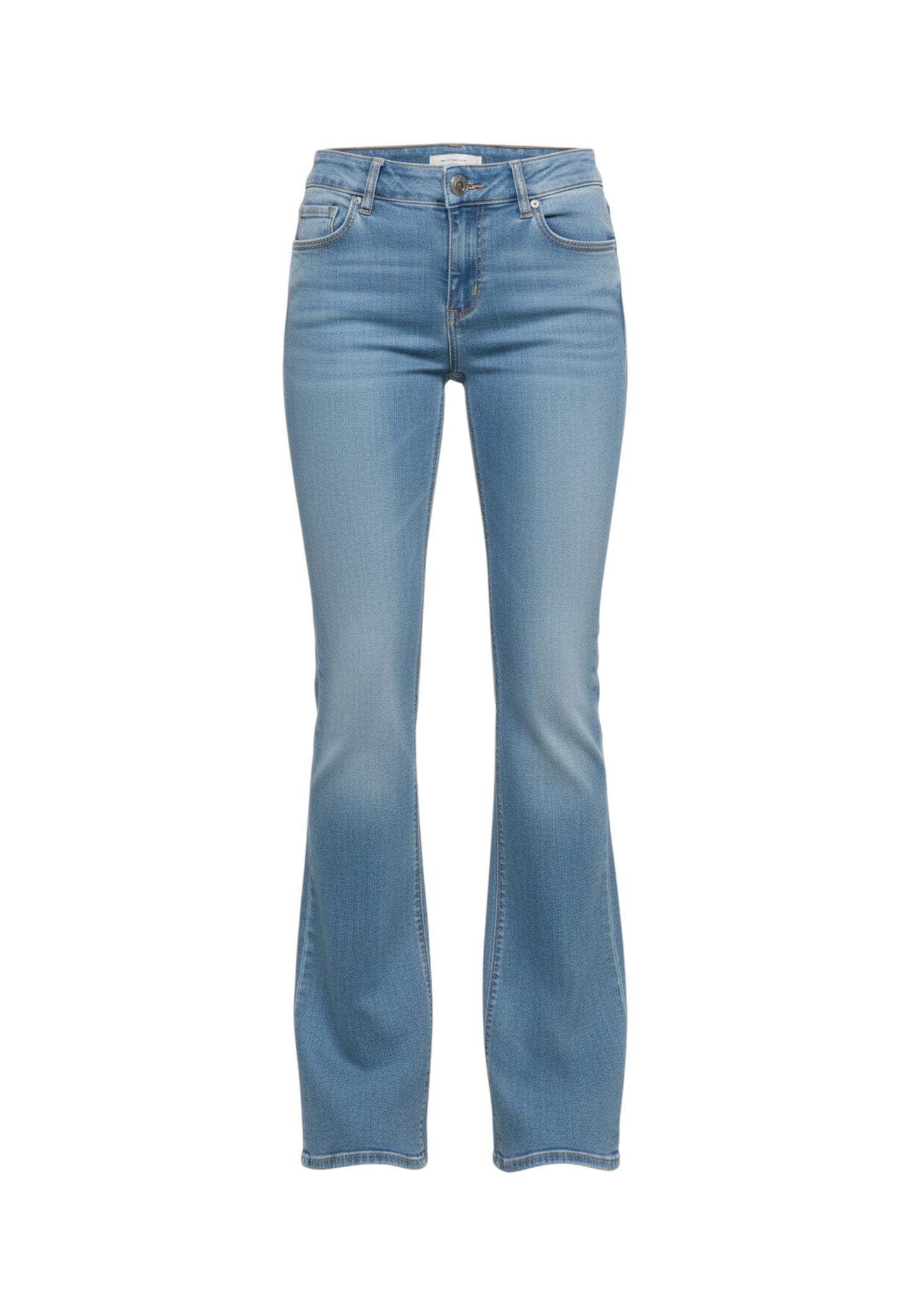 Pantaloni  Donna Gaelle  Flare In Denim Con Ricamo GBDP17188