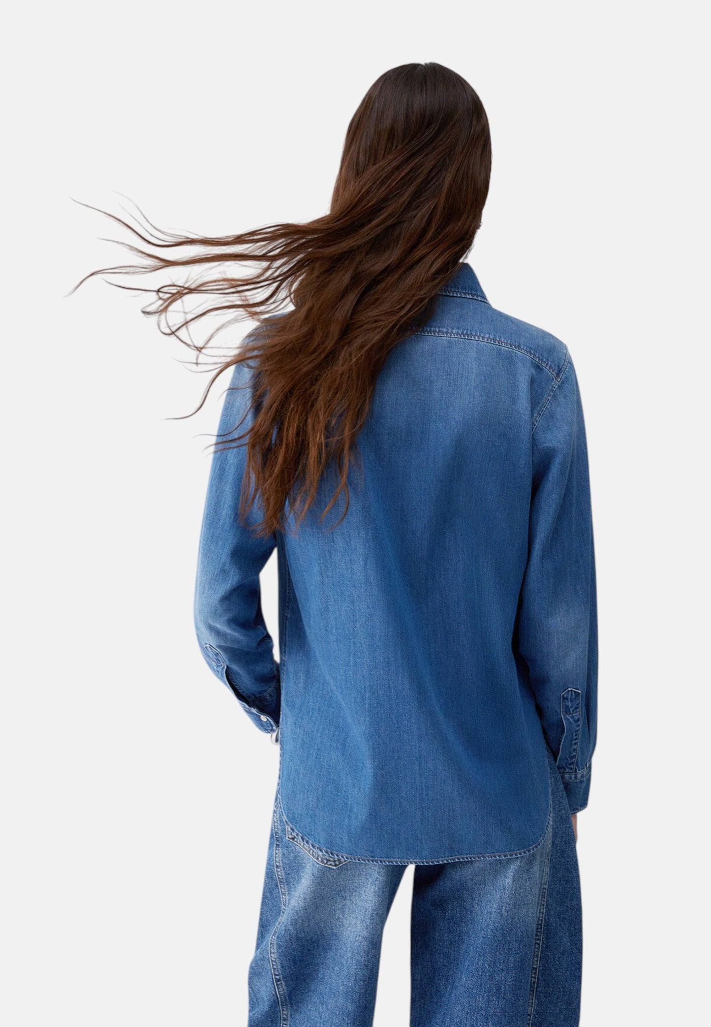 Camicia Manica lunga Donna Liu Jo In Denim  UA6339D4851